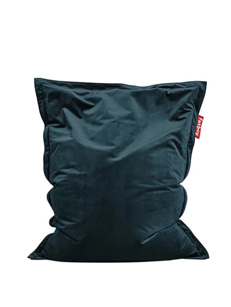 Original Slim Velvet Sittsäck från Fatboy - Recycled petrol - Jacobsen Plus