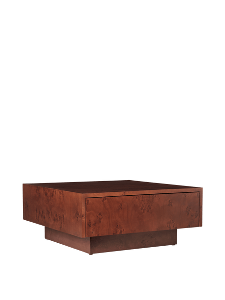 Burl Storage soffbord från Ferm Living - Dark Stained Burl - Jacobsen Plus