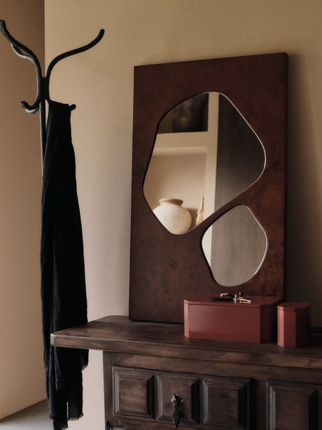 Folia Spegel från ferm Living - Dark Stained H135 - Jacobsen Plus