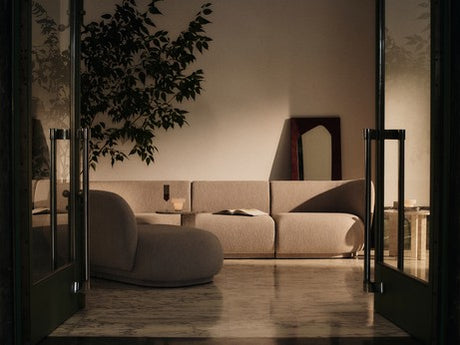 Folia Spegel från ferm Living - Dark Stained H135 - Jacobsen Plus
