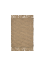 FermLiving Udo Rug matta, Tan/Svart - 140 x 200 cm - Jacobsen Plus