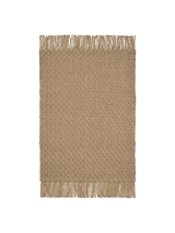 FermLiving Udo Rug matta, Tan/Svart - 170 x 240 cm - Jacobsen Plus