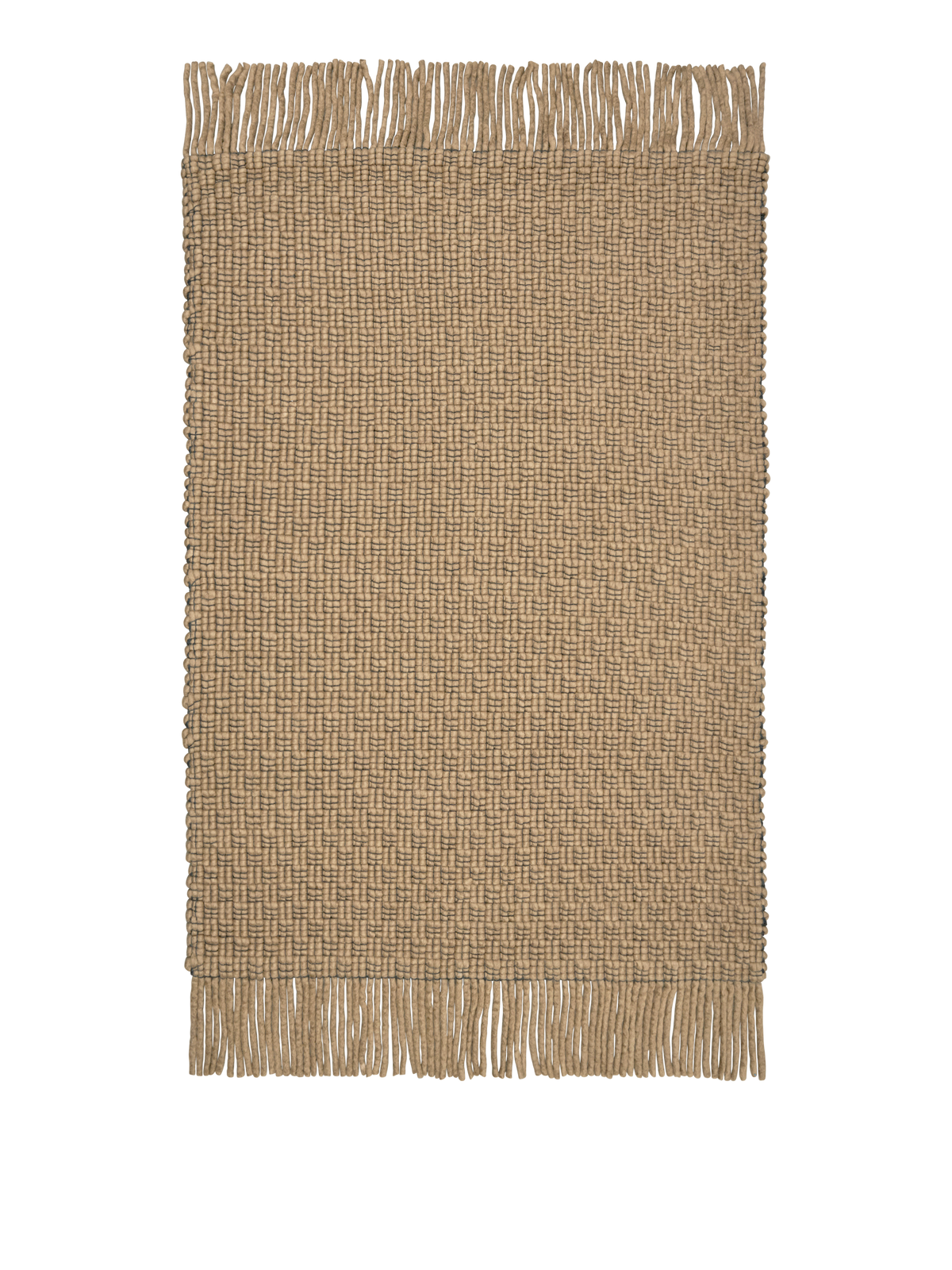 FermLiving Udo Rug matta, Tan/Svart - 200 x 300 cm - Jacobsen Plus