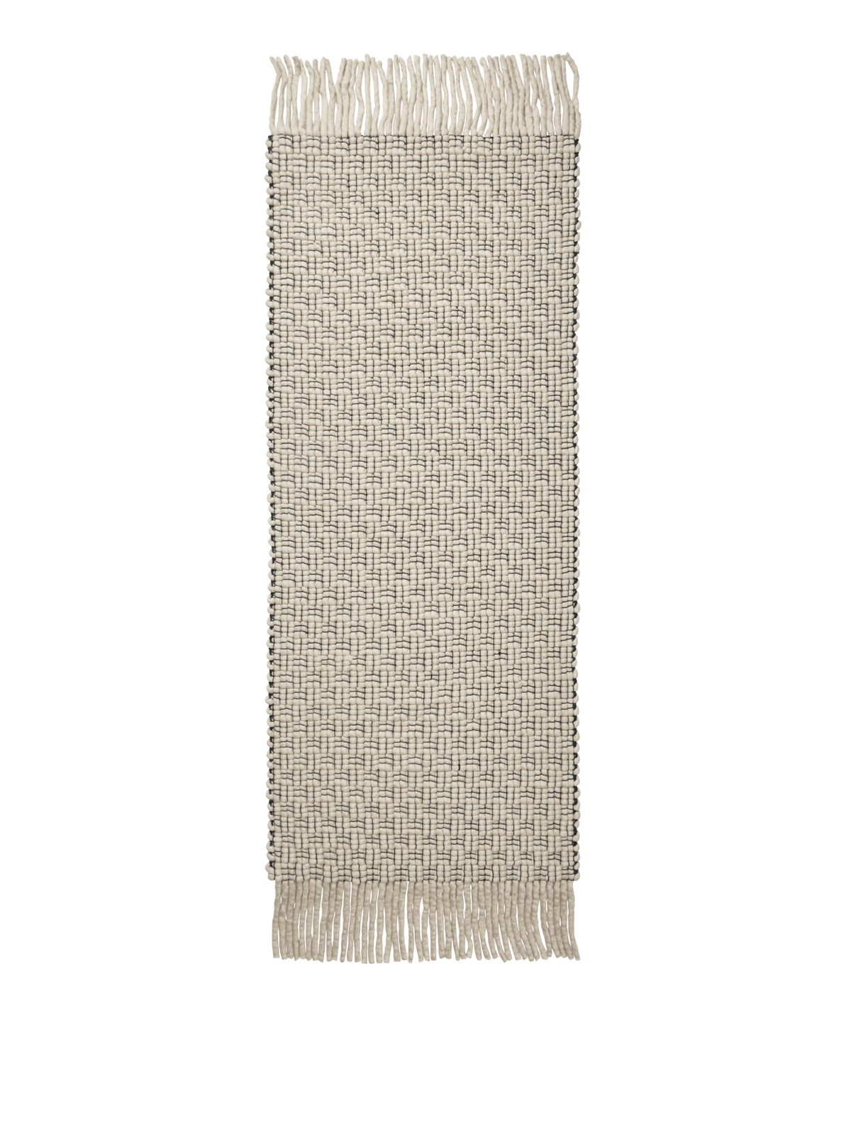FermLiving Udo Runner golvlöpare, Off-white/Svart - 1 - Jacobsen Plus