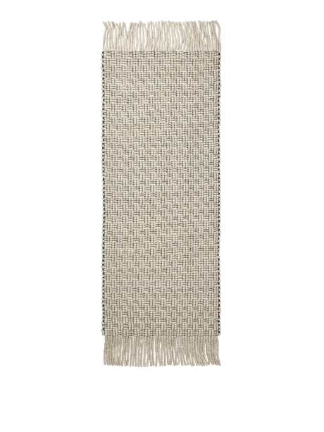 FermLiving Udo Runner golvlöpare, Off-white/Svart - Jacobsen Plus
