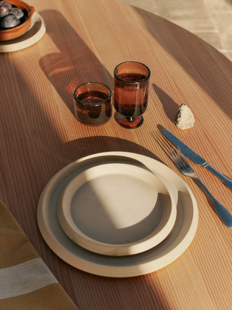 Erena Middagstallrik Ø29 Kräm, middagstallrik från Ferm Living - 2 - Jacobsen Plus
