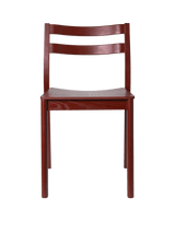 Boda Matstol, stapelbar från Ferm Living - Red Brown - Jacobsen Plus