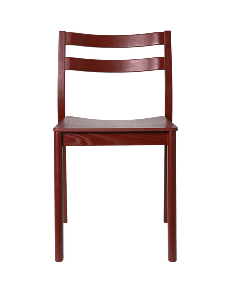 Boda Matstol, stapelbar från Ferm Living - Red Brown - Jacobsen Plus
