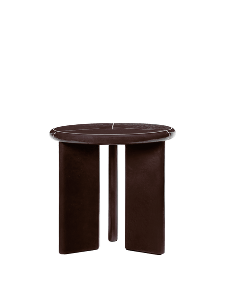 Deya sidobord, Ø47 från Ferm Living - Chestnut Brown - Jacobsen Plus