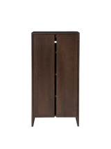 Parcel Hallway hallskåp, högt från Ferm Living - Dark Stained Oak - Jacobsen Plus