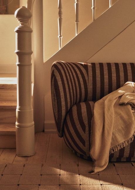 Rico Soffa 2 Louisiana, Sand/Chocolate från Ferm Living - 2 - Jacobsen Plus