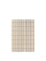 FermLiving Sen Rug Matta, Pergament/Indigo - 140 x 200 cm - Jacobsen Plus