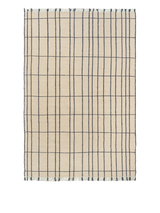 FermLiving Sen Rug Matta, Pergament/Indigo - 200 x 300 cm - Jacobsen Plus