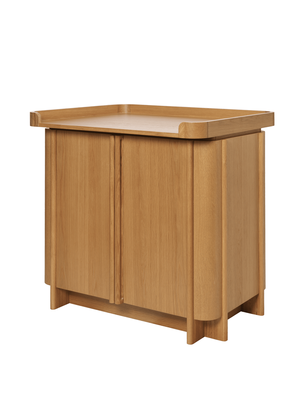 Skötbord till Tilu byrå, lackad ek från Ferm Living - 4 - Jacobsen Plus