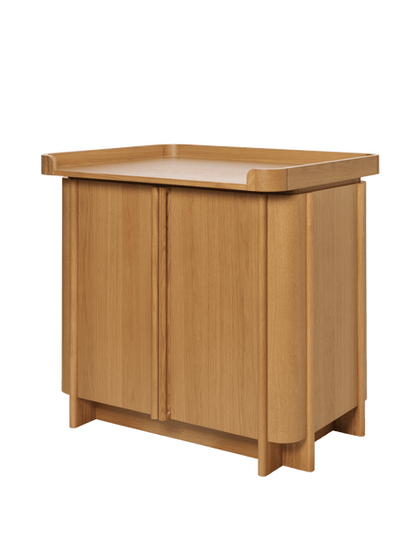 Skötbord till Tilu byrå, lackad ek från Ferm Living - 4 - Jacobsen Plus