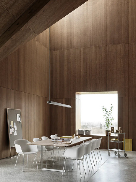 Linear Pendellampa 87,2 cm, grå från Muuto - 2 - Jacobsen Plus