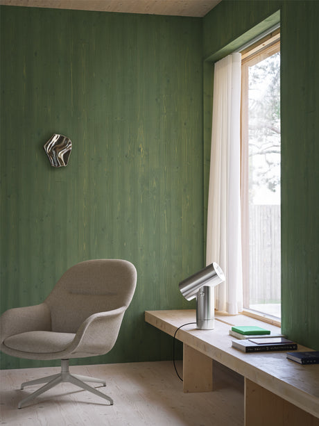 Fiber Lounge Armchair, Ecriture 240 grå swivel base från Muuto - 2 - Jacobsen Plus