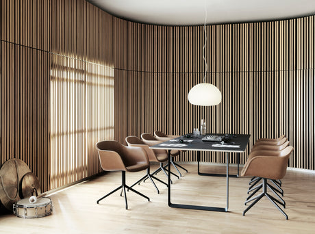 70/70 Bord från Muuto - 170 x 85 cm / Solid Oak Grey - Jacobsen Plus