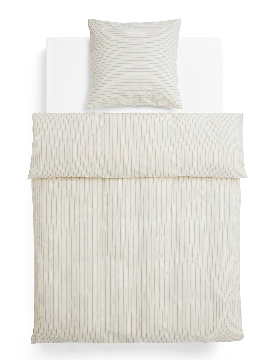 Fineline påslakan, 140x220 cm från Hay - Ivory - Jacobsen Plus