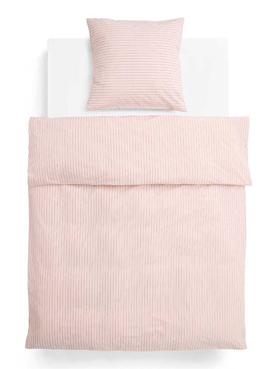 Fineline påslakan, 140x220 cm från Hay - Soft pink - Jacobsen Plus