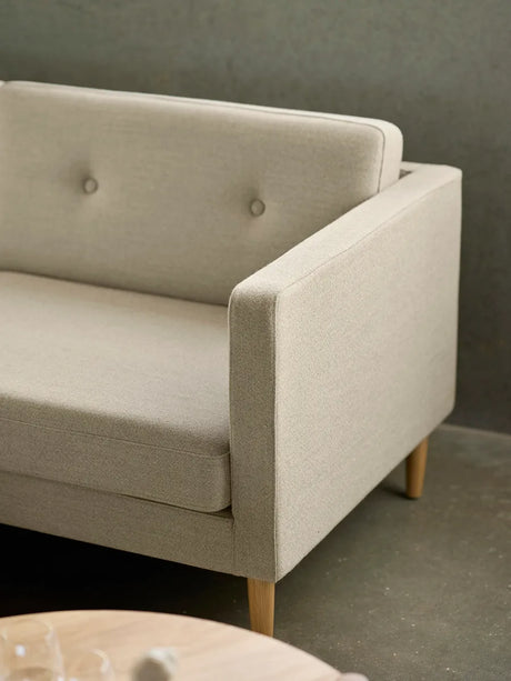 L42 Firhøj Soffa 3-sits med schäslong, beige från FDB Møbler - 3 - Jacobsen Plus