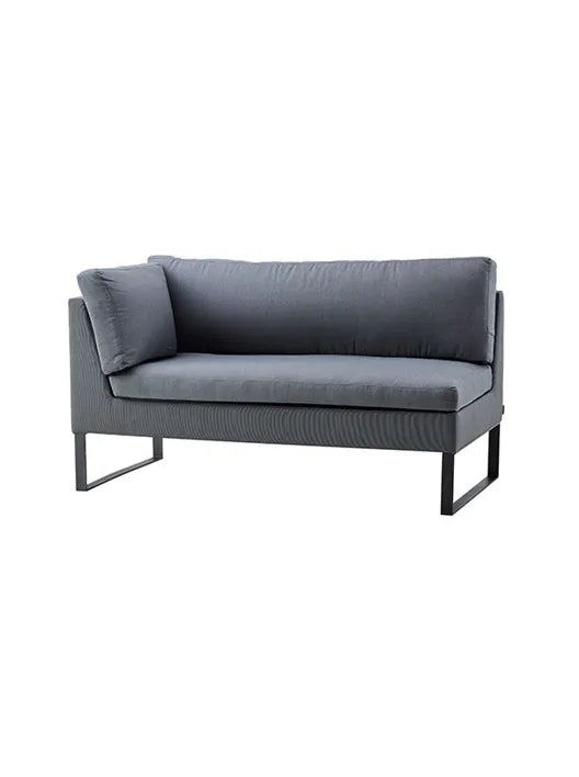Flex 2 pers. Modulsoffa inkl. Sunbrella Dyna, höger från Cane-line - 1 - Jacobsen Plus