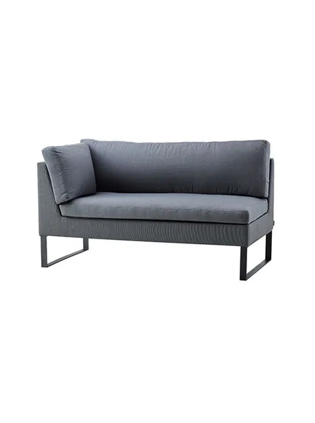 Flex 2 pers. Modulsoffa inkl. Sunbrella Dyna, höger från Cane-line - 1 - Jacobsen Plus