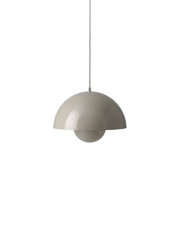 Flowerpot VP7 pendel från Verner Panton - Grey beige - Jacobsen Plus