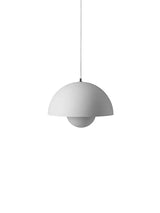Flowerpot VP7 pendel från Verner Panton - Matt light grey - Jacobsen Plus