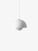 Flowerpot VP7 pendel från Verner Panton - Matt white - Jacobsen Plus