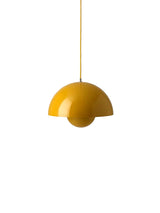 Flowerpot VP7 pendel från Verner Panton - Mustard - Jacobsen Plus