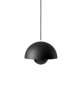 Flowerpot VP7 pendel från Verner Panton - Matt black - Jacobsen Plus