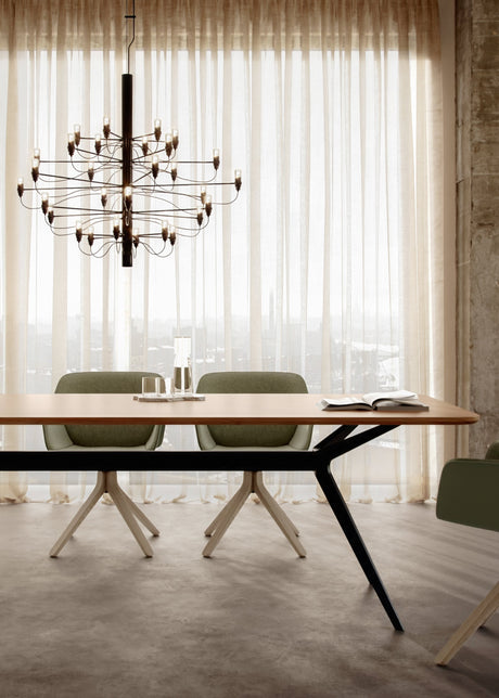 2097/30 Ljuskrona från Flos - Mässing - Jacobsen Plus