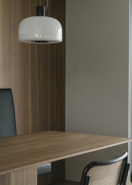 Bellhop Glass S2 Pendant från Flos - Bright Aluminium - Jacobsen Plus