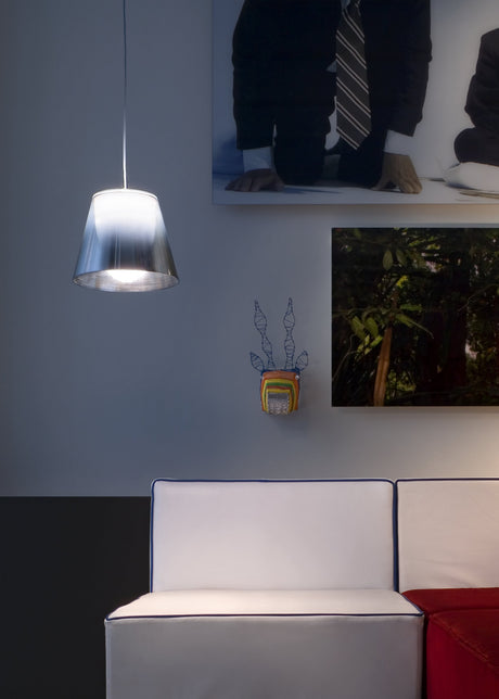 KTribe S2 Pendel från Flos - Aluminiseret sølv - Jacobsen Plus