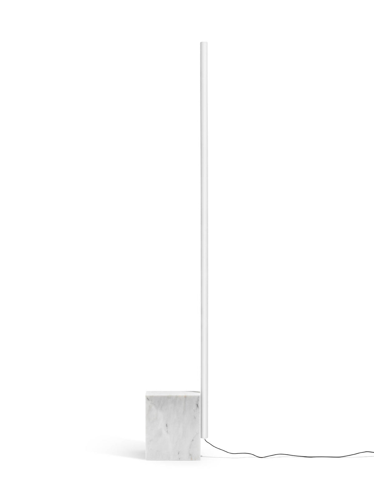 Flos - Relay golvlampa, marmor - Vit - Jacobsen Plus