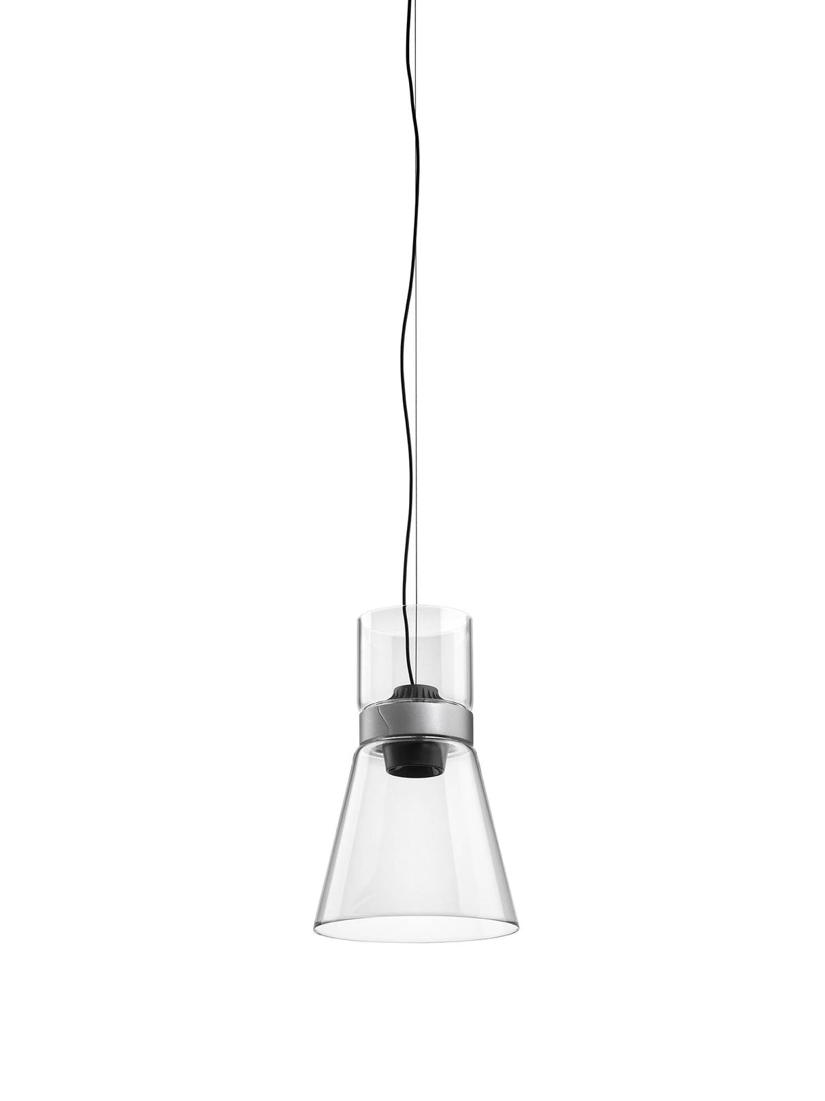 Flos - Nocturne S1 Cone Pendellampa - Silver - Jacobsen Plus