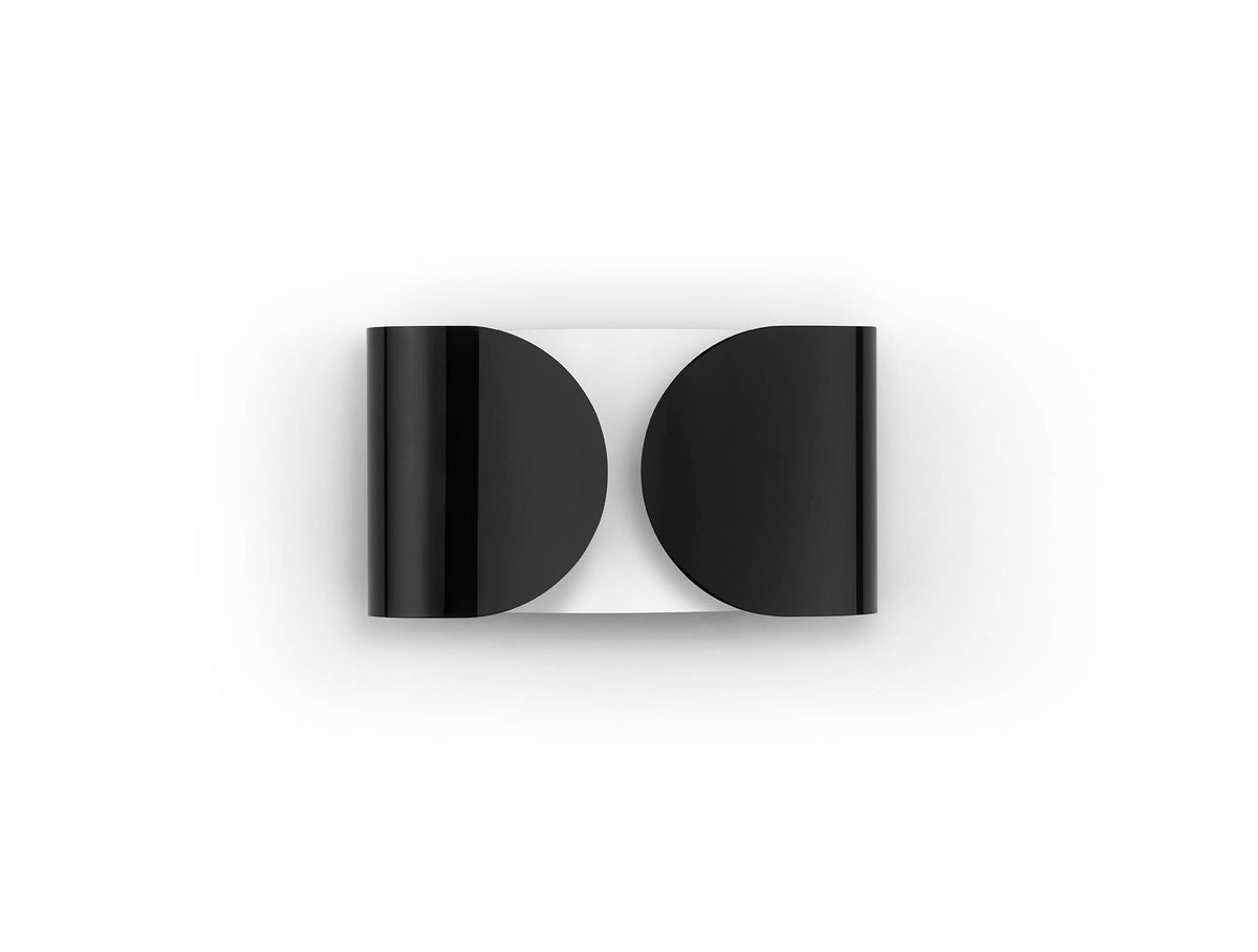 Flos - Foglio Small vägglampa - Black - Jacobsen Plus