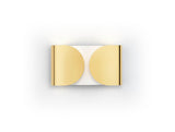 Flos - Foglio Small vägglampa - Gold - Jacobsen Plus