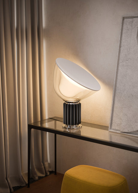 Taccia Bordslampa, liten från Flos - Silver - Jacobsen Plus