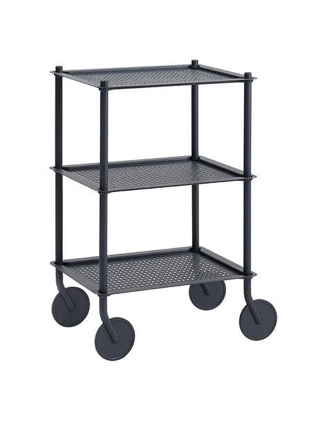 Flow Trolley, 3-lagers från Muuto - Blue grey - Jacobsen Plus