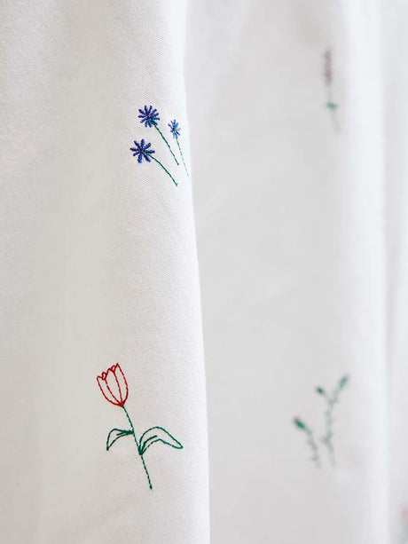 Flower Duk, Rund från Blåmst - 4 - Jacobsen Plus