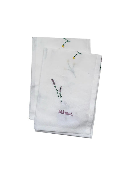 Flower Tygservetter, 2-pack från Blåmst - Jacobsen Plus