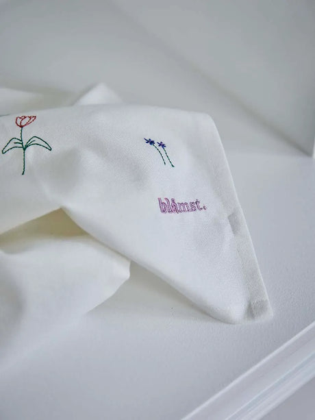 Flower Tygservetter, 2-pack från Blåmst - 4 - Jacobsen Plus