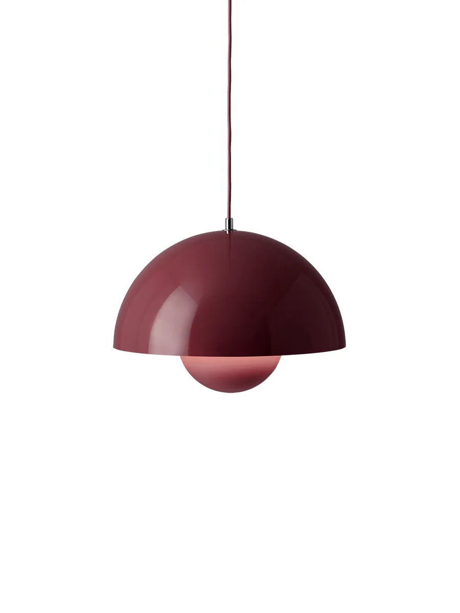 Flowerpot VP7 pendel från Verner Panton - Dark Plum - Jacobsen Plus