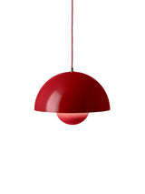 Flowerpot VP7 pendel från Verner Panton - Vermilion Red - Jacobsen Plus