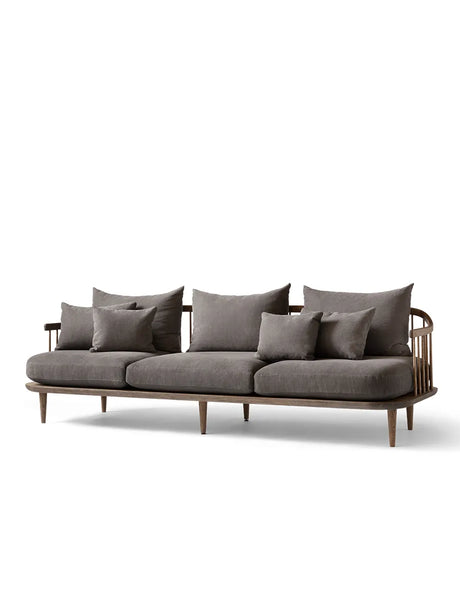 Fly soffa 3 pers SC12 från &Tradition - Rökt olieret eg - Hot Madison 093 - Jacobsen Plus