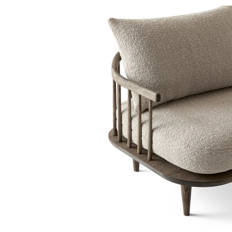 Fly soffa 3 pers SC12 från &Tradition - Rökt olieret eg - Hot Madison 093 - Jacobsen Plus