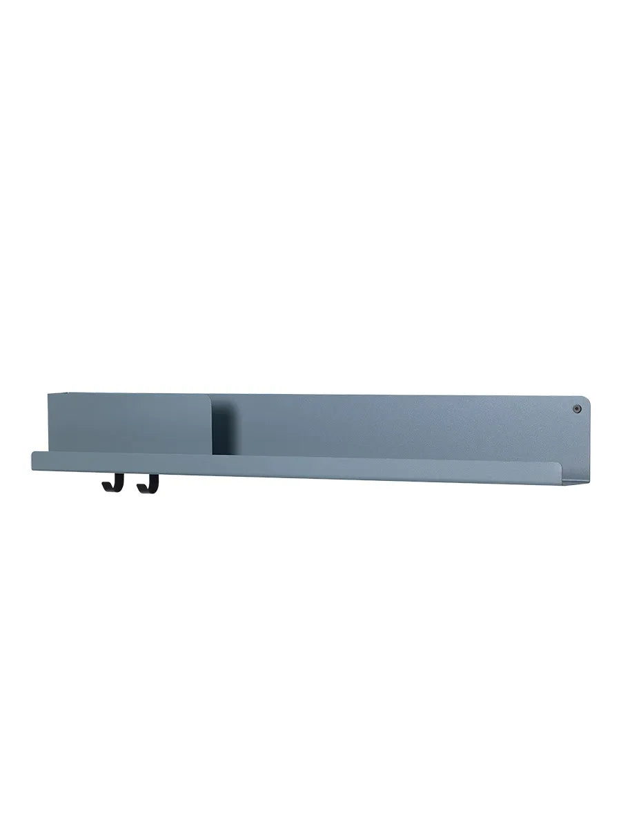Folded Hyllor, 96 x 13 cm från Muuto - Blue grey - Jacobsen Plus
