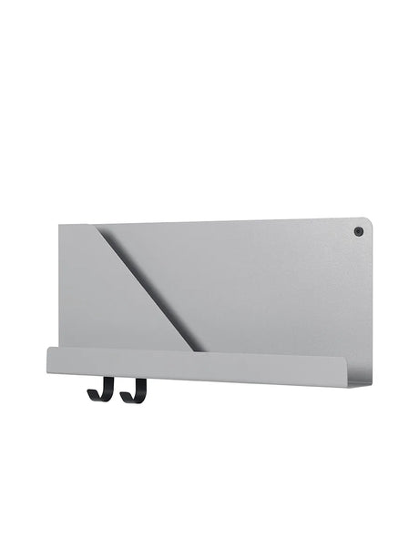 Folded Hyllor, 51 x 22 cm från Muuto - Grey - Jacobsen Plus